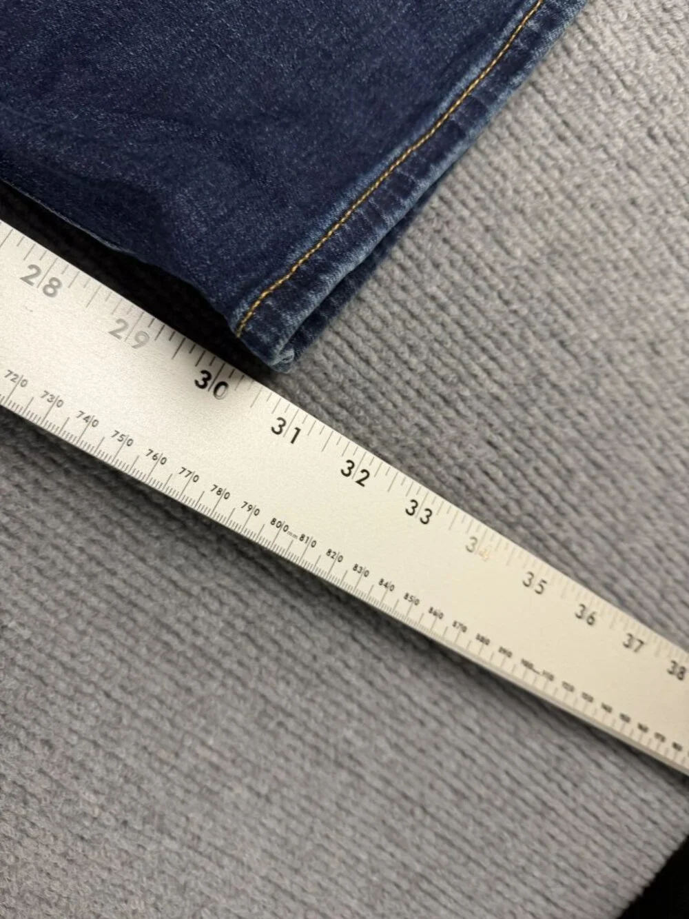 American Eagle AirFlex+ Mens Dark Wash Skinny Jeans 38x32